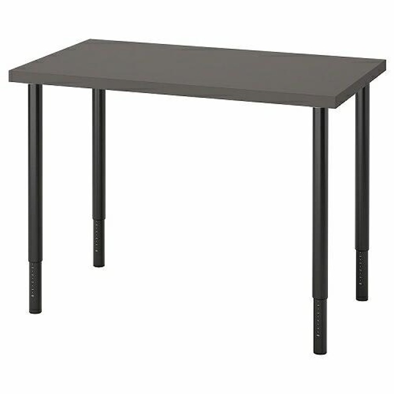 IKEA LINNMON ひろい OLOV リンモン オーロヴ イケア 伸縮式 デスク