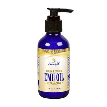 Emu Oil Certified Pure Grade A Extra Strength 4 oz by Emu Gold