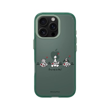 iPhone 16 Pro Clear 憂墨綠 - 迪士尼-玩具總動員 Toy Story - Love Love-Toy