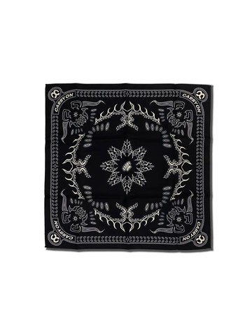 CARRYON 25SS PAISLEY BANDANA BLACK