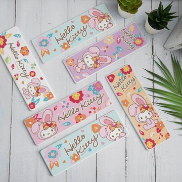 sanrio三麗鷗 kitty兔年系列 珪藻土軟式吸水洗漱墊 柔軟 吸水墊24x85icoco