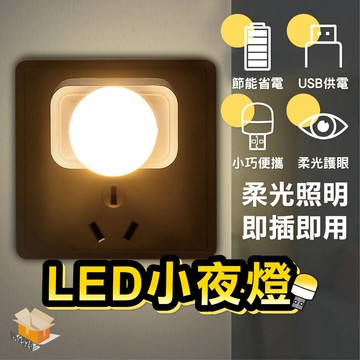 【台灣現貨】LED小夜燈 USB小夜燈 攜帶式小夜燈 護眼迷你燈 應急照明 省電夜燈 車用照明 氛圍燈 白光 暖光 省電