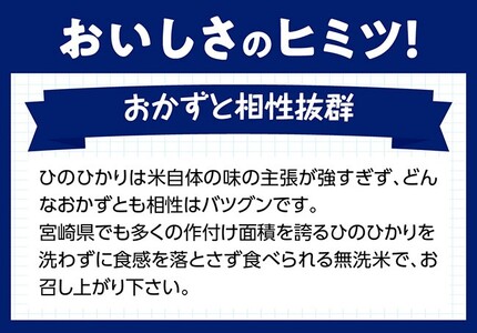 （令和5年度）宮崎県産無洗米ひのひかり10kg