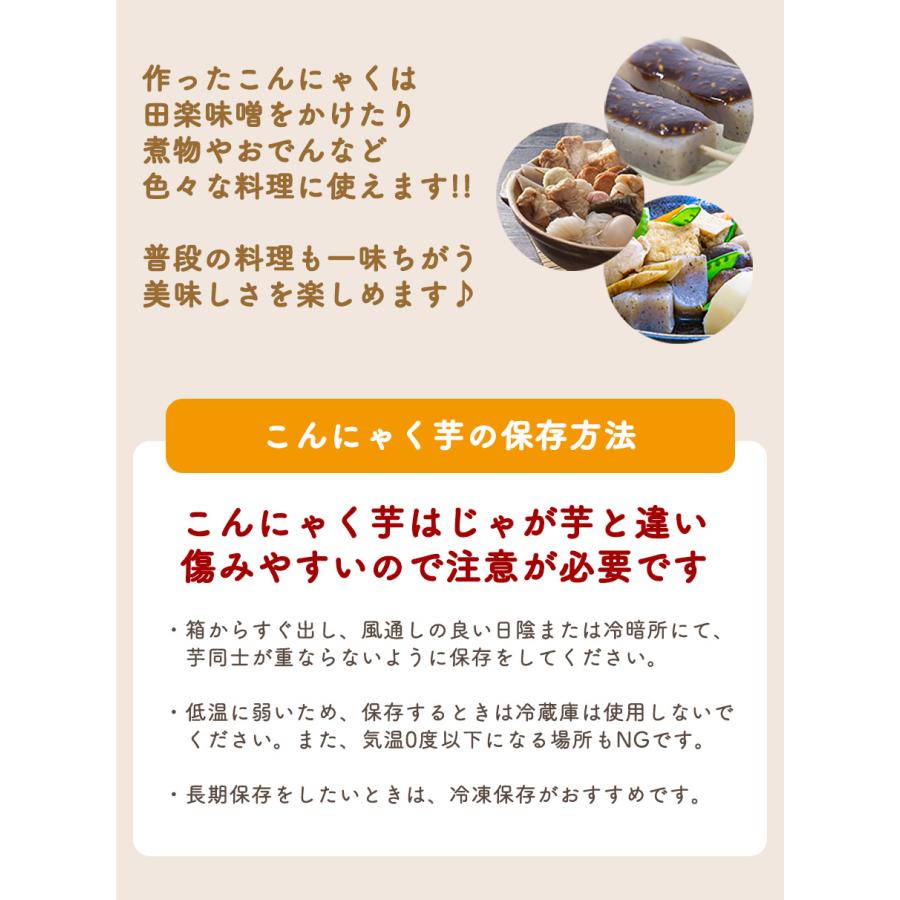 こんにゃくパーク こんにゃく芋 群馬県産 みやままさり 生芋こんにゃく 産地直送 1kg 凝固剤10gサービス