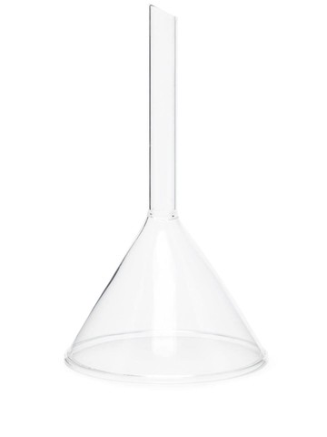 Haeckels - transparent glass funnel - unisex - glass - One Size - White
