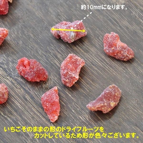 ドライストロベリー 10mmカット たっぷりサイズ 700g 使いやすいカットタイプ