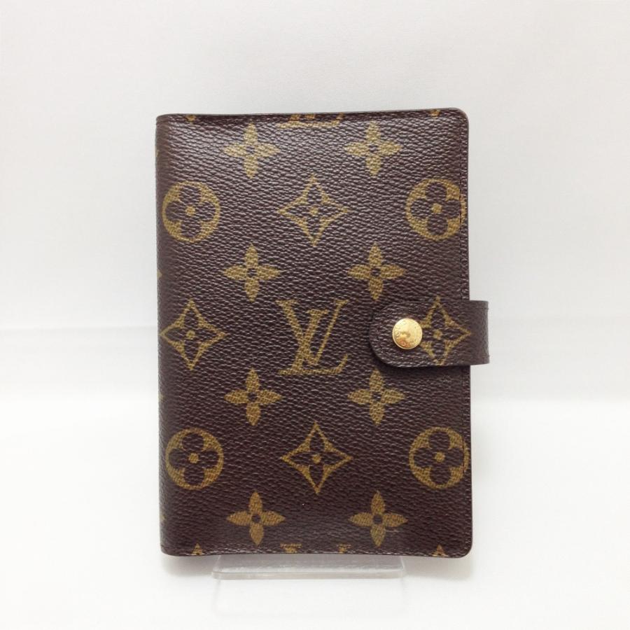 〇〇 LOUIS VUITTON ルイヴィトン モノグラム アジェンダPM 手帳カバー R20005 やや傷や汚れあり