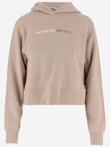 Palm Angels Cotton Sunset Hoodie