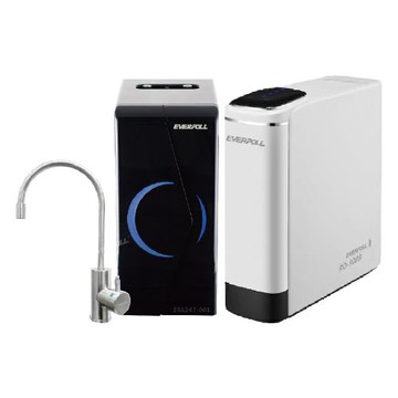 【EVERPOLL】廚下型雙溫無壓飲水機+直出RO淨水器 (EP-168+RO-900G)