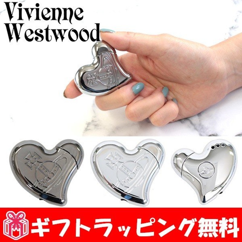 希少☆Vivienne Westwood ガスライター ハートシェイプ オーブ 即納