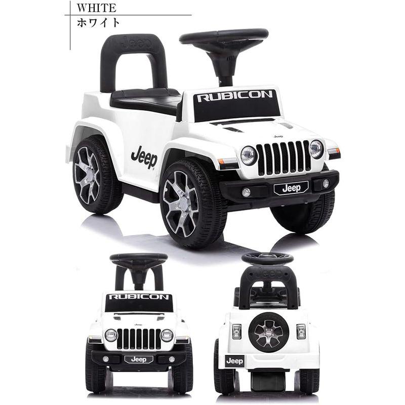 足けり 乗用カー ジープ ラングラー ルビコン JEEP WRANGLER RUBICON 乗用玩具 足けり車 クラクション＆ミュージック