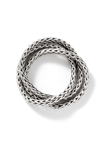 John Hardy - Classic Chain 2.5mm rolling ring - unisex - Sterling Silver - 10