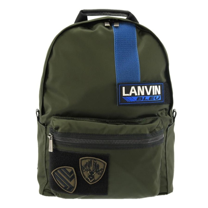 ランバンオンブルー リュック メンズ レディース クレスト 577701 LANVIN en Bleu リュックサック バックパック A4 軽量  ナイロン ワッペン | LINEブランドカタログ