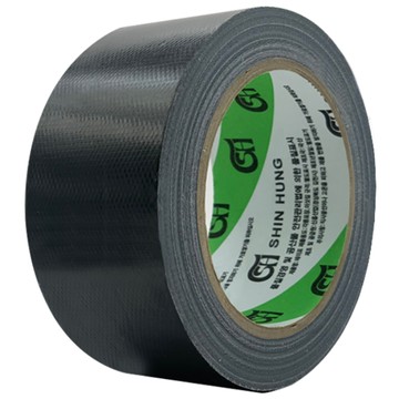 新興膠帶 棉布膠帶 48mm x 25M 黑色  藍色  1個