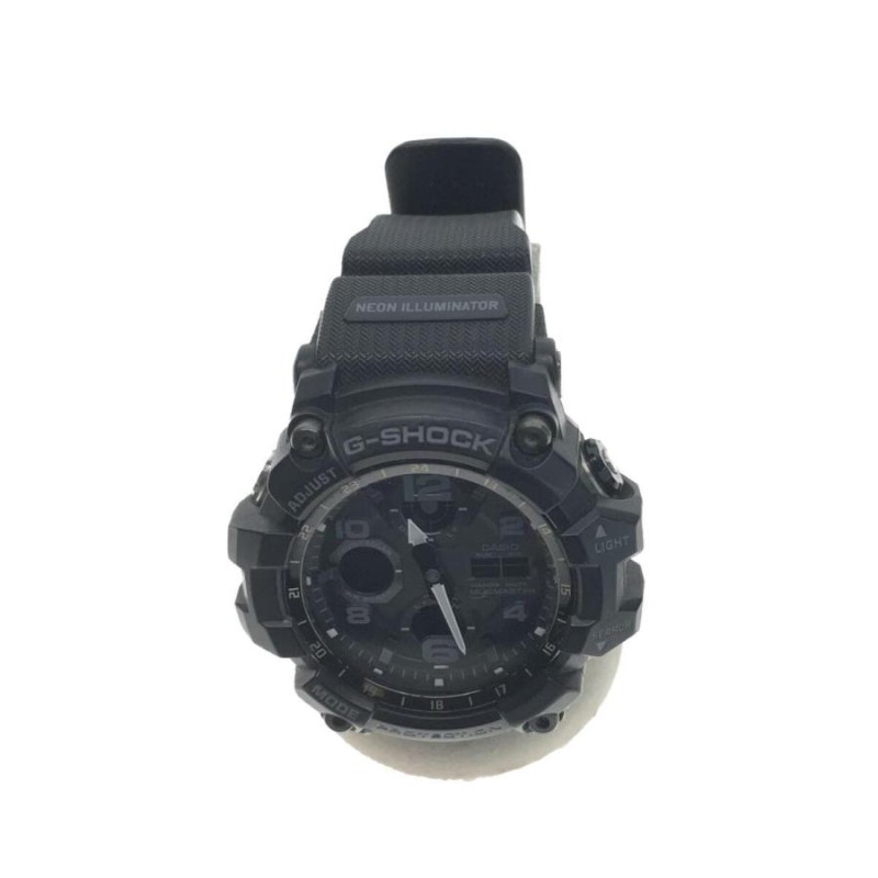 CASIO◇ソーラー腕時計・G-SHOCK/デジアナ/BLK | LINEショッピング