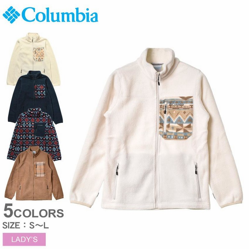 Columbia - コロンビア バックアイスプリングスウィメンズジャケット アイボリー系 XL コロンビア(Columbia) フリース Buckeye Springs Women's Jacket