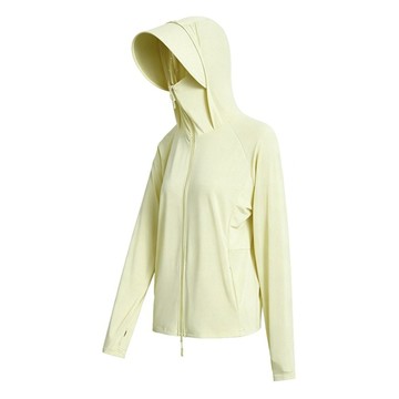 HOMIKO 女款涼感防曬外套/夏季薄透氣防曬衣 UPF50+  草綠色  2XL