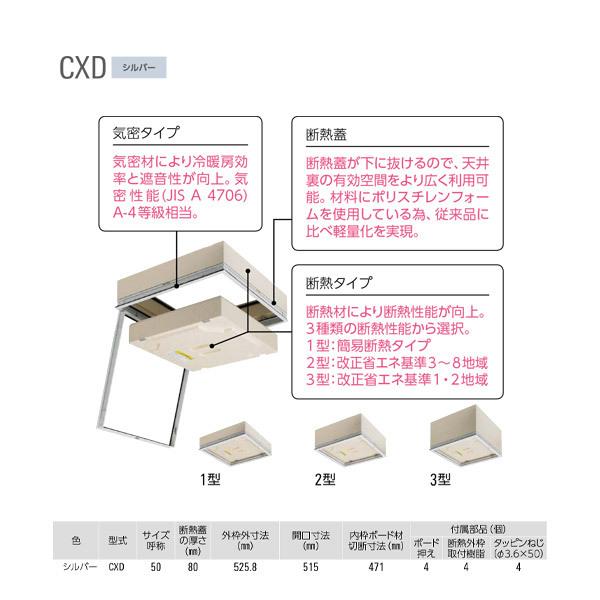 ダイケン 気密断熱型天井点検口