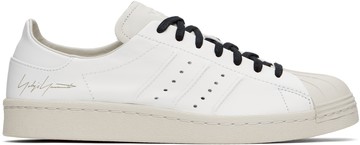 Y-3 白色 Superstar 运动鞋