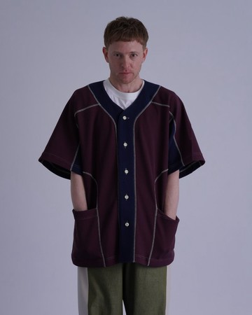 WAFFLE BASEBALL SHIRT