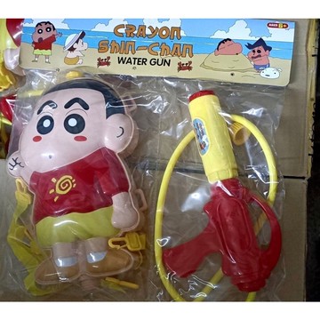 蠟筆小新 造型後背包式水槍玩具