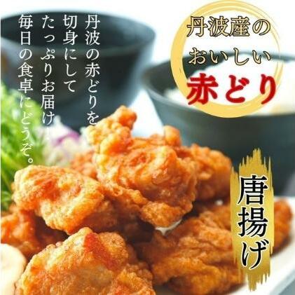 地鶏 丹波 黒どり 切身＆丹波赤どり 切身 各500g 計2パックセット 国産 鶏肉 冷凍 ボリューム 1kg 丹波山本 モモ肉 ムネ肉 ササミ 唐揚げ 鍋 キャンプ BBQ アウトドア