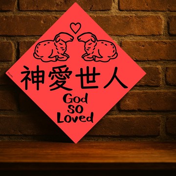 現貨免等【神愛世人】台灣製原創設計春聯 紅包袋