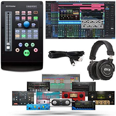 PreSonus FaderPort Single-Fader USB Control Surface with Studio One, DAW Studio Magic and Plug-in Suite Software Pack and LyxPro Headphones