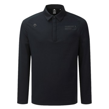 DESCENTE GOLF 迪桑特 SIGNATURE LONG-SLEEVED T-SHIRT 男士 高爾夫翻領上衣