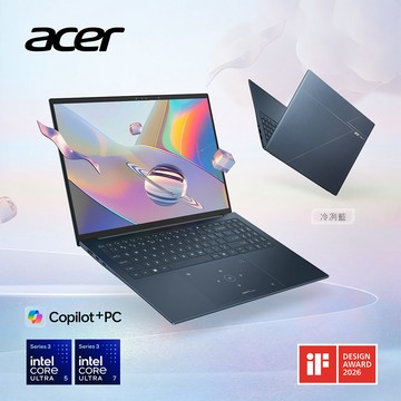 【2024家用版】ACER Swift Edge 16吋 AI筆電(Ultra5-325/32G/512G/W11/SFE16-I51-53GL)