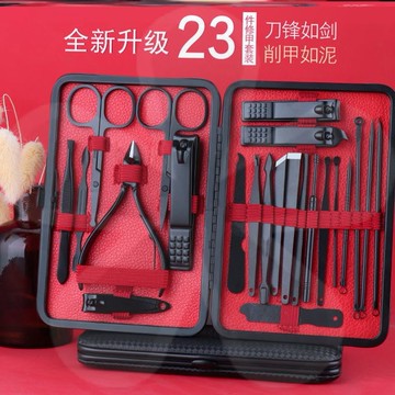 剪指甲刀套裝剪指甲鉗挖耳勺去死皮修腳刀甲溝炎修腳趾甲專用工具