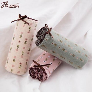 頂呱呱正品內褲女純棉中高腰收小肚子三角褲頭短褲底褲彩棉頂瓜瓜