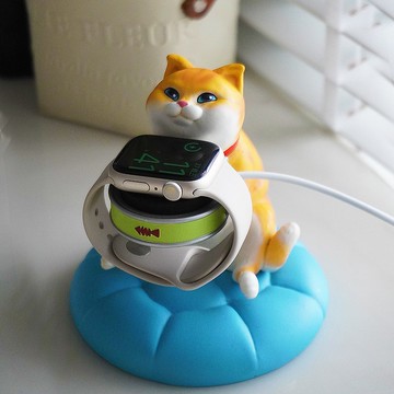 Apple Watch 療癒寵物充電座 / 香氛座 / 手錶座 / 禮物推薦 橘貓