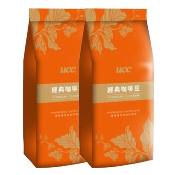 【UCC】經典香醇咖啡豆-特級綜合X２包(450g)