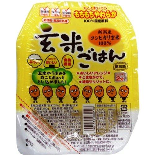 越後製菓 玄米ごはん 150g×12個