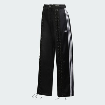 Adidas 愛迪達 Denim Fb Tp KS3878 女 長褲 運動長褲 休閒長褲 黑 丹寧長褲 穿搭