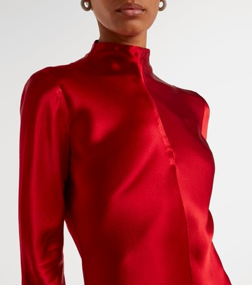 Fforme Mila satin maxi dress