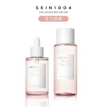 【Skin1004】官方直營 馬達加斯加積雪草{粉鹽}緊緻毛孔2入組(精華液50ml+化妝水210ml)