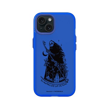 iPhone 15 Clear 激光藍 - Neomlei - 山的呼喚