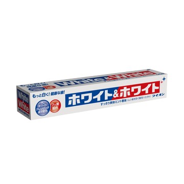 日本獅王勁倍白牙膏150g