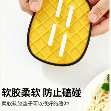 臺灣出貨✨【可開發票】升級款多功能食品級菠蘿形狀瀝水墊防油污防滑鍋蓋墊餐墊硅膠瀝水