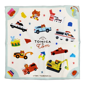 Skater 黏貼式日式便當包巾  43 x 43cm  tomica tom  1條