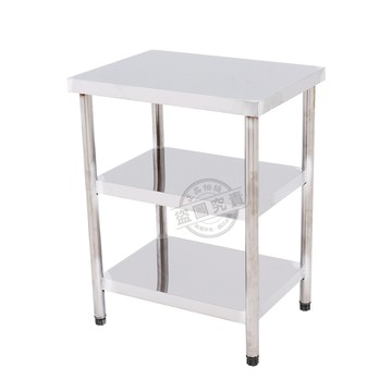 【Abis】豪華升級版三層430不鏽鋼桌/料理桌(45X60CM)-1入