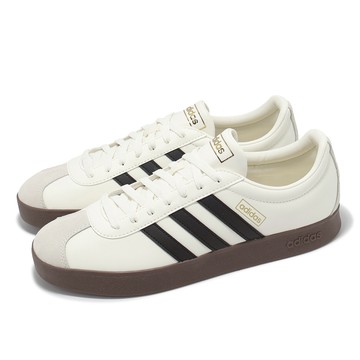 [ACS] adidas 休閒鞋 VL Court Classic 男鞋 女鞋 米白 黑 復古 焦糖底 愛迪達 JQ1501