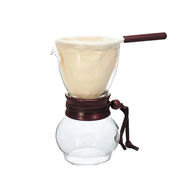 HARIO 濾布1-2杯手沖壺 DPW-1  240ml  1個  濾布1入 + 手沖壺1入