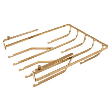 A-IDIO 阿迪優 多功能吊杯架 不鏽鋼材質  香檳金色  1組