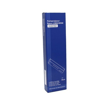 相容色帶 For EPSON S015523 黑色相容色帶 - 6入組