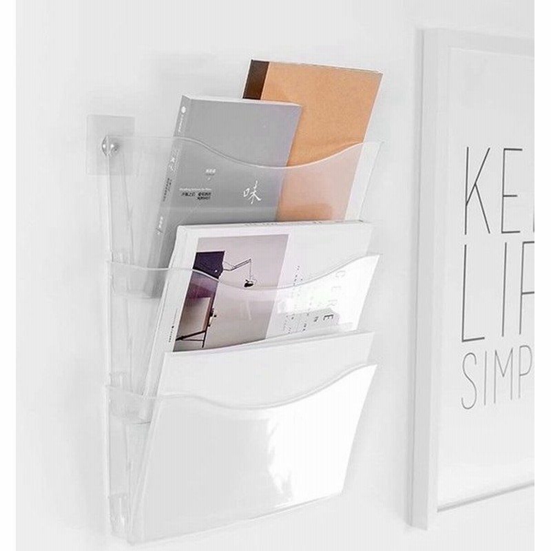 壁掛けファイル 書類整理 クリアファイル 吊り下げ収納 省スペース 透明 収納袋 本 書類 資料 封筒 絵本 整理整頓 オフィス ホーム 日常雑貨入れ 海外出荷 通販 Lineポイント最大get Lineショッピング