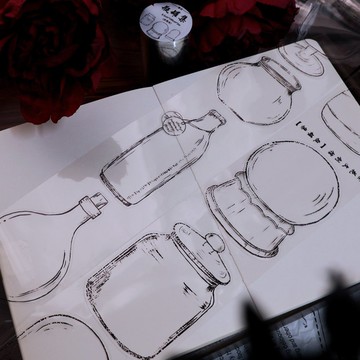 瓶罐集 PET 紙膠帶 貝殼光 3米卷