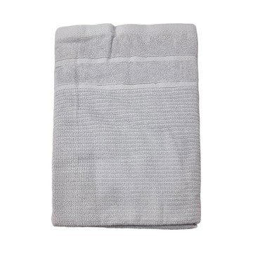 LCW HOME 純棉大浴巾 100x150cm  淺灰色  1條